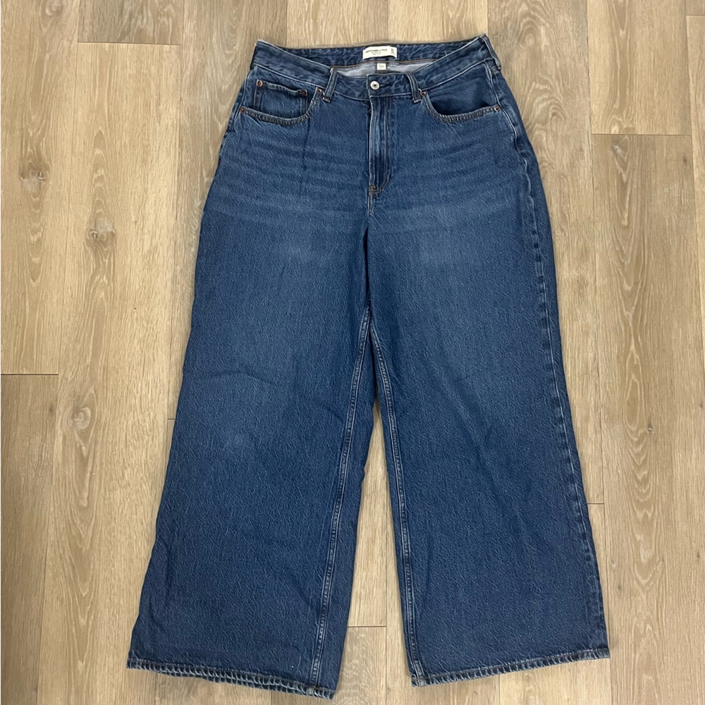 Abercrombie & Fitch curve love 31 wide leg high rise